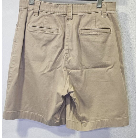 LL Bean Womens Shorts Size 8 Reg Classic Fit Khaki Tan Outdoors Hiking Stretch - Picture 4 of 11
